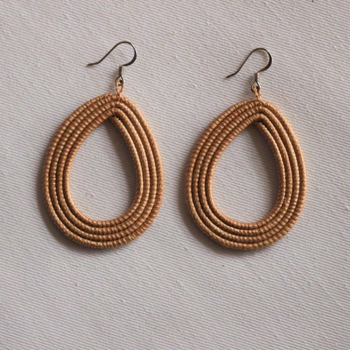 Akaliza - Woven Loop Earrings