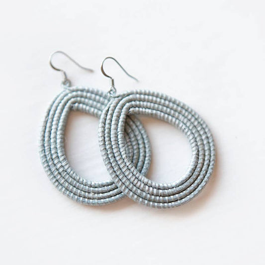 Isimbi - Woven Loop Earrings
