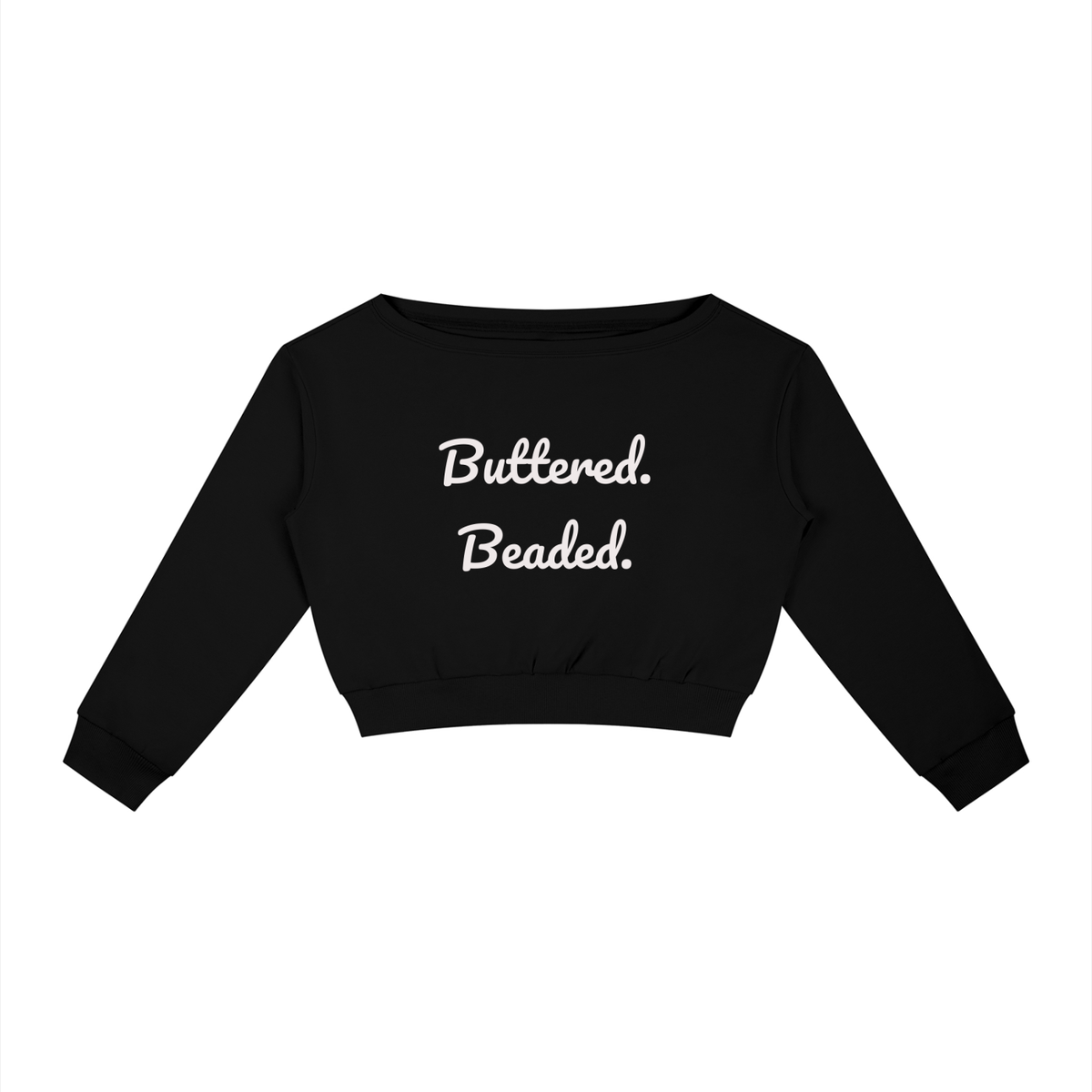 Women's Off-Shoulder Sweatshirt