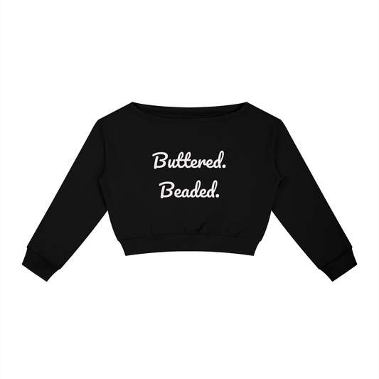Women's Off-Shoulder Sweatshirt