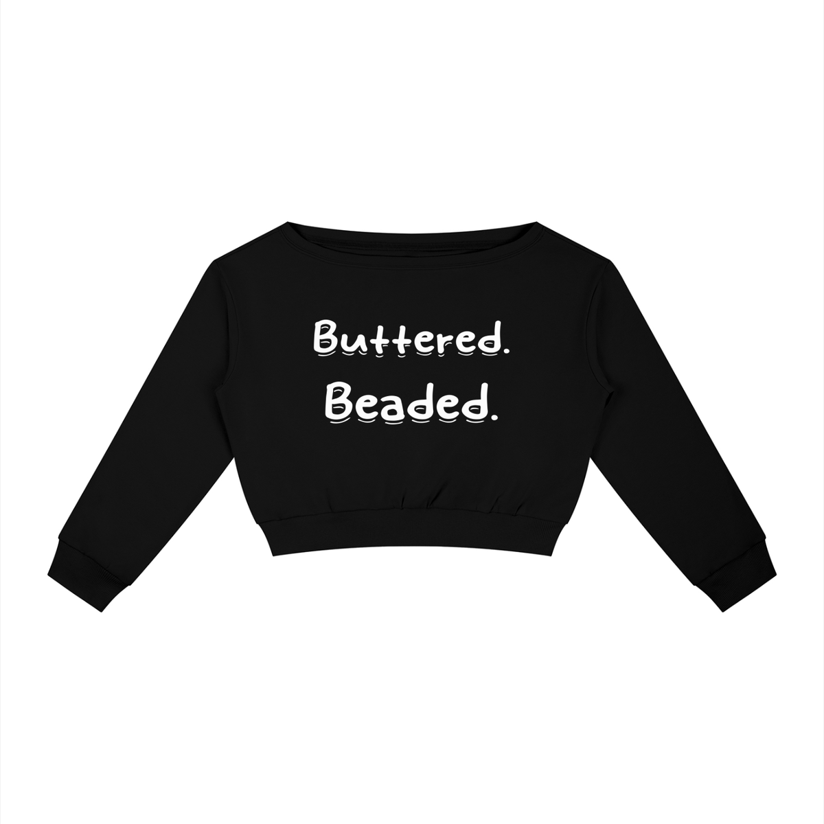 Women's Off-Shoulder Sweatshirt