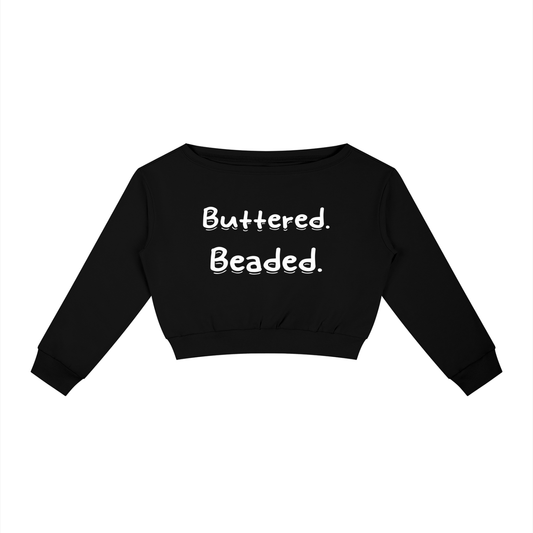 Women's Off-Shoulder Sweatshirt