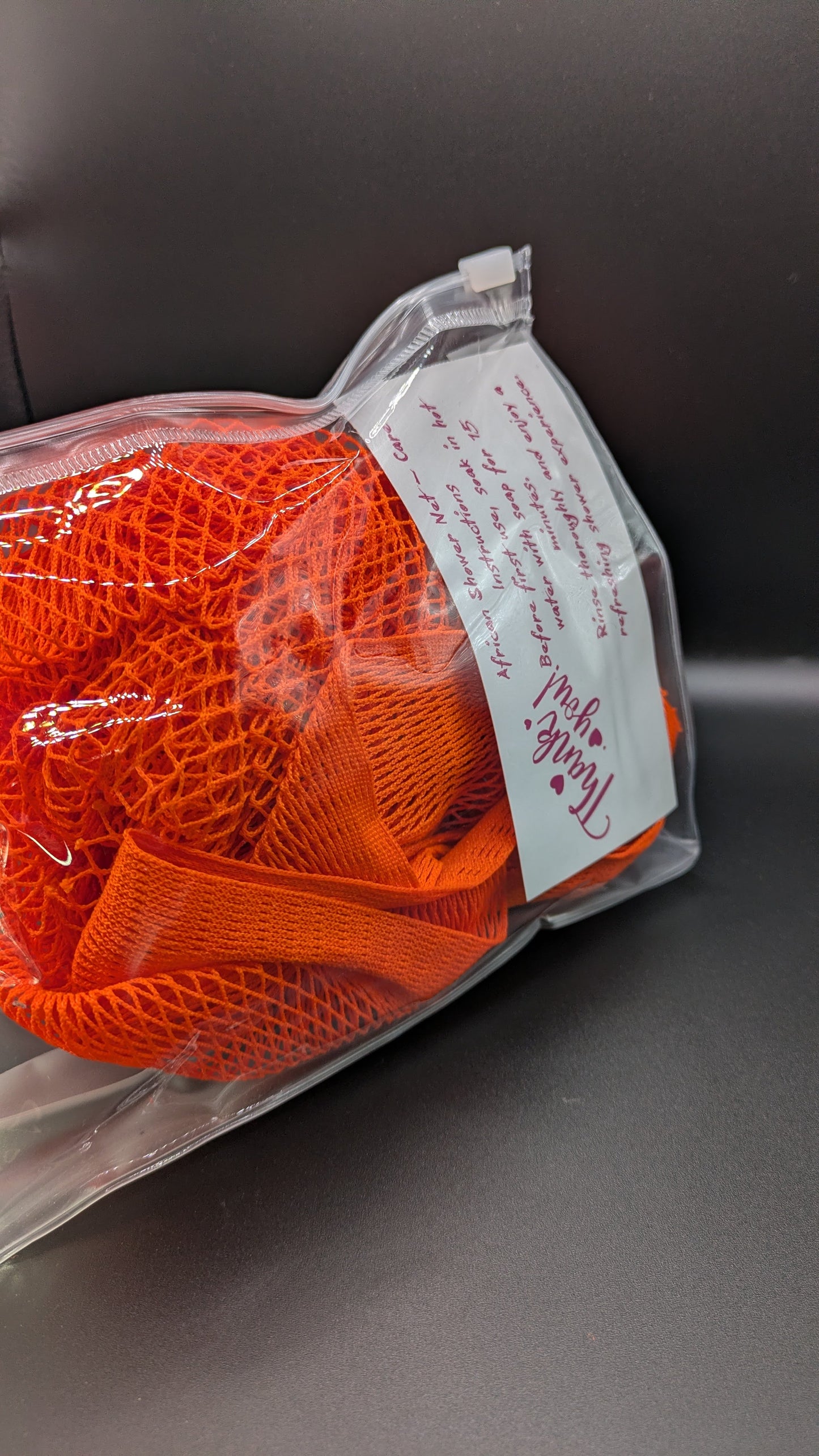 African Shower Net Orange