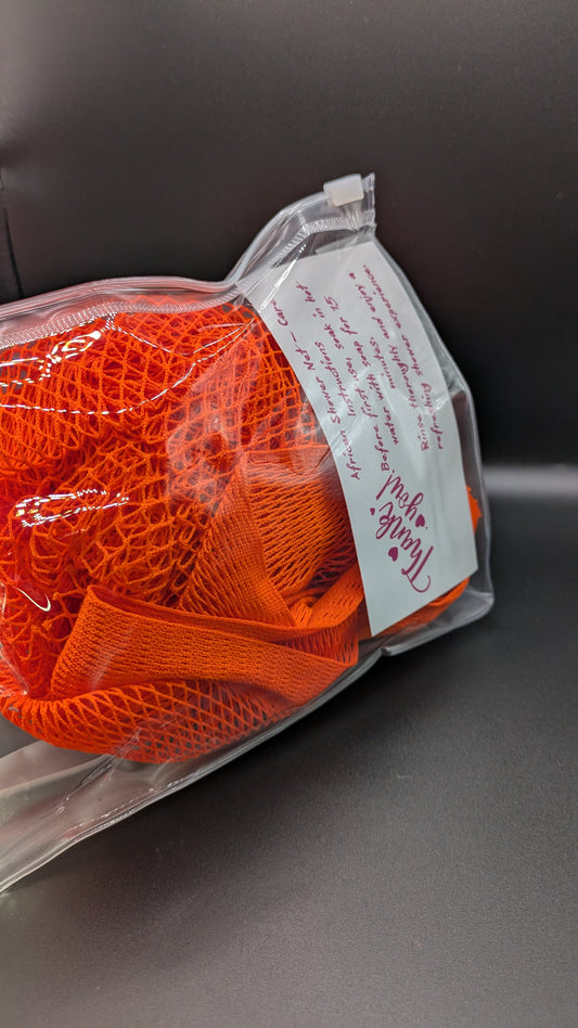 African Shower Net Orange