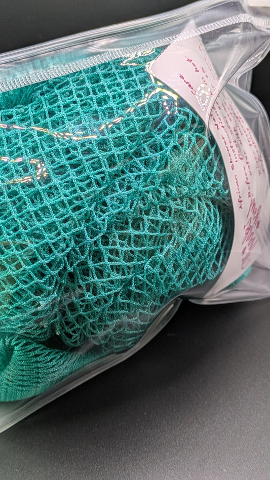 African Shower Net Teal