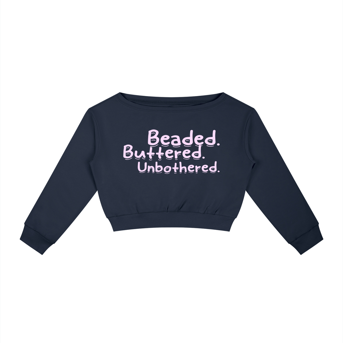 Off-Shoulder Sweatshirt
