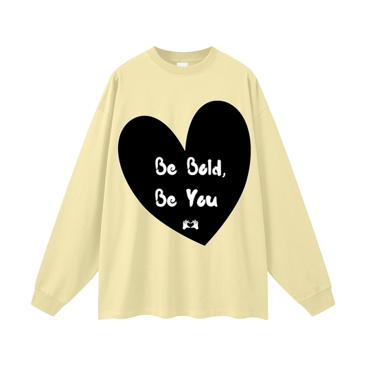 Oversized Unisex Long Sleeve T-Shirt