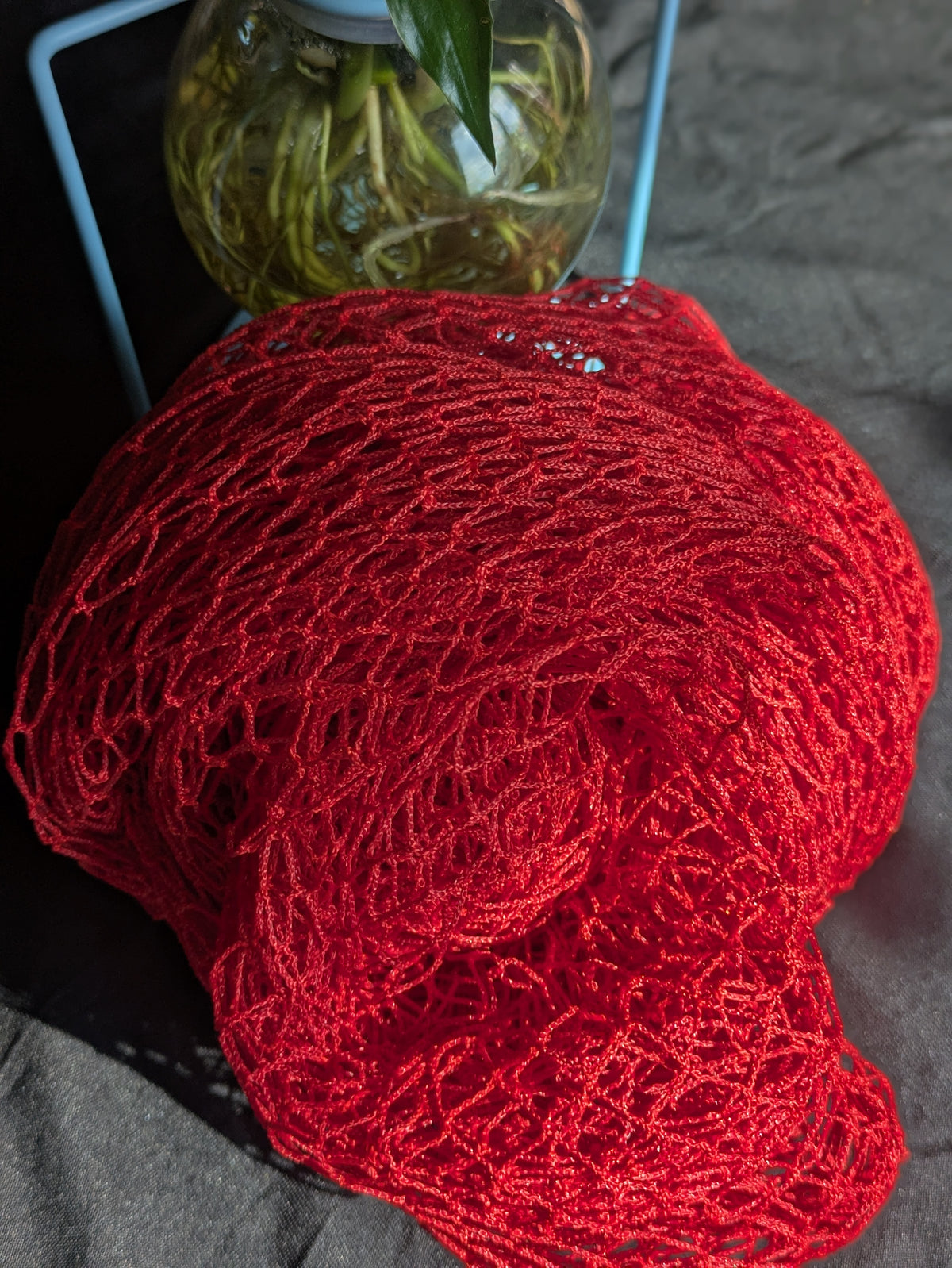 African Shower Net Red