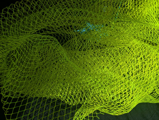 African Shower Net Neon Green